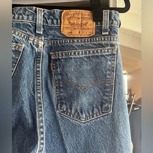 Vintage Orange Tab Levi 505